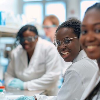 Etudiantes en Bac STL