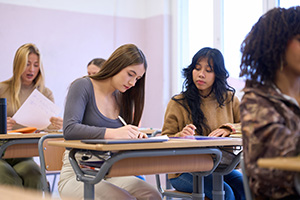 élèves d'établissement du campus